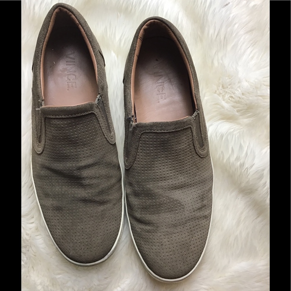 Vince slip on fashion sneakers size 8